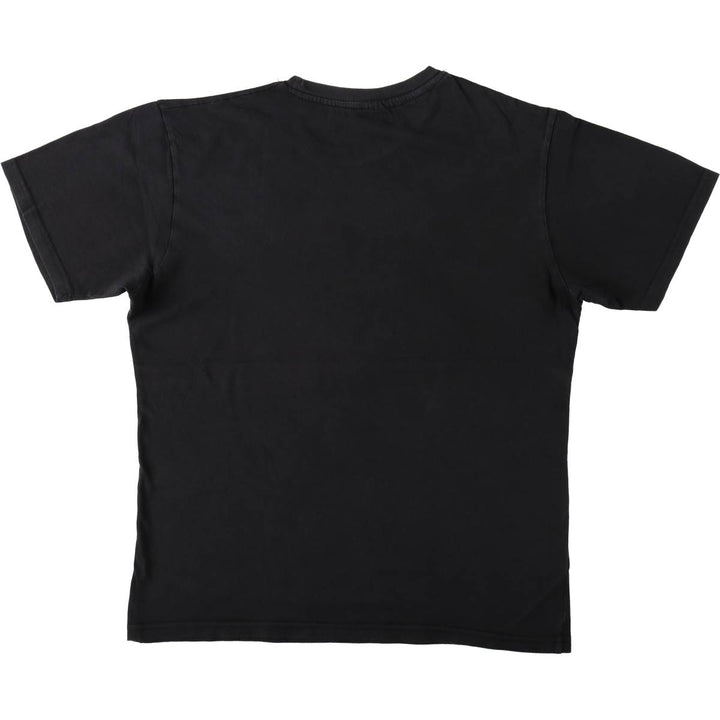 RED HOT CHILI PEPPERS Red Hot Chili Peppers Band T-shirt Band T Men's M size unclear black type Vintage Second Hand