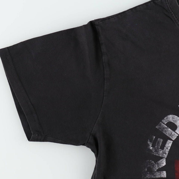 RED HOT CHILI PEPPERS Red Hot Chili Peppers Band T-shirt Band T Men's M size unclear black type Vintage Second Hand
