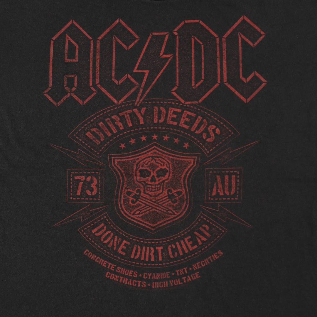 LIQUID BLUE AC cotton black type Vintage Second Hand