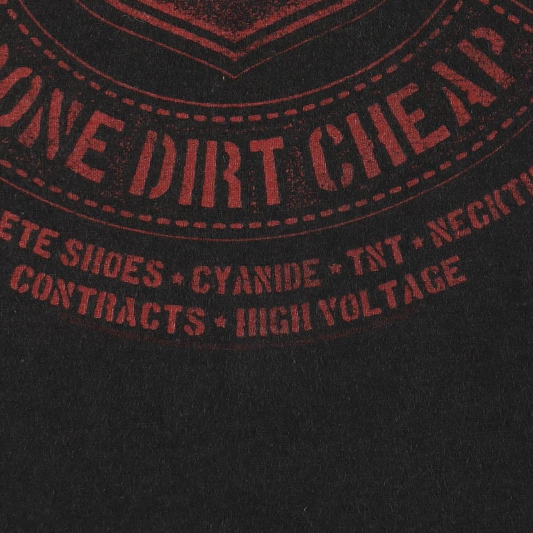 LIQUID BLUE AC cotton black type Vintage Second Hand