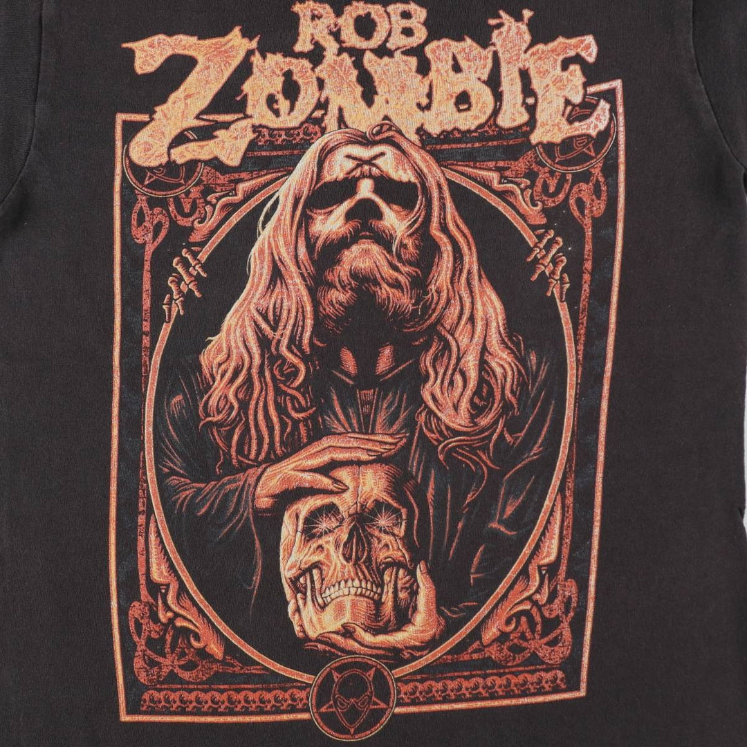 Rob Zombie Band T-Shirt (Men's Size S) unclear black type Vintage Second Hand