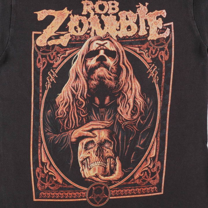 Rob Zombie Band T-Shirt (Men's Size S) unclear black type Vintage Second Hand