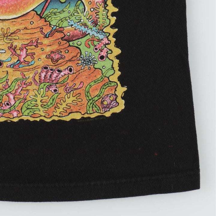 SUBLIME Wrap T-Shirt (Men's Size S) unclear black type Vintage Second Hand