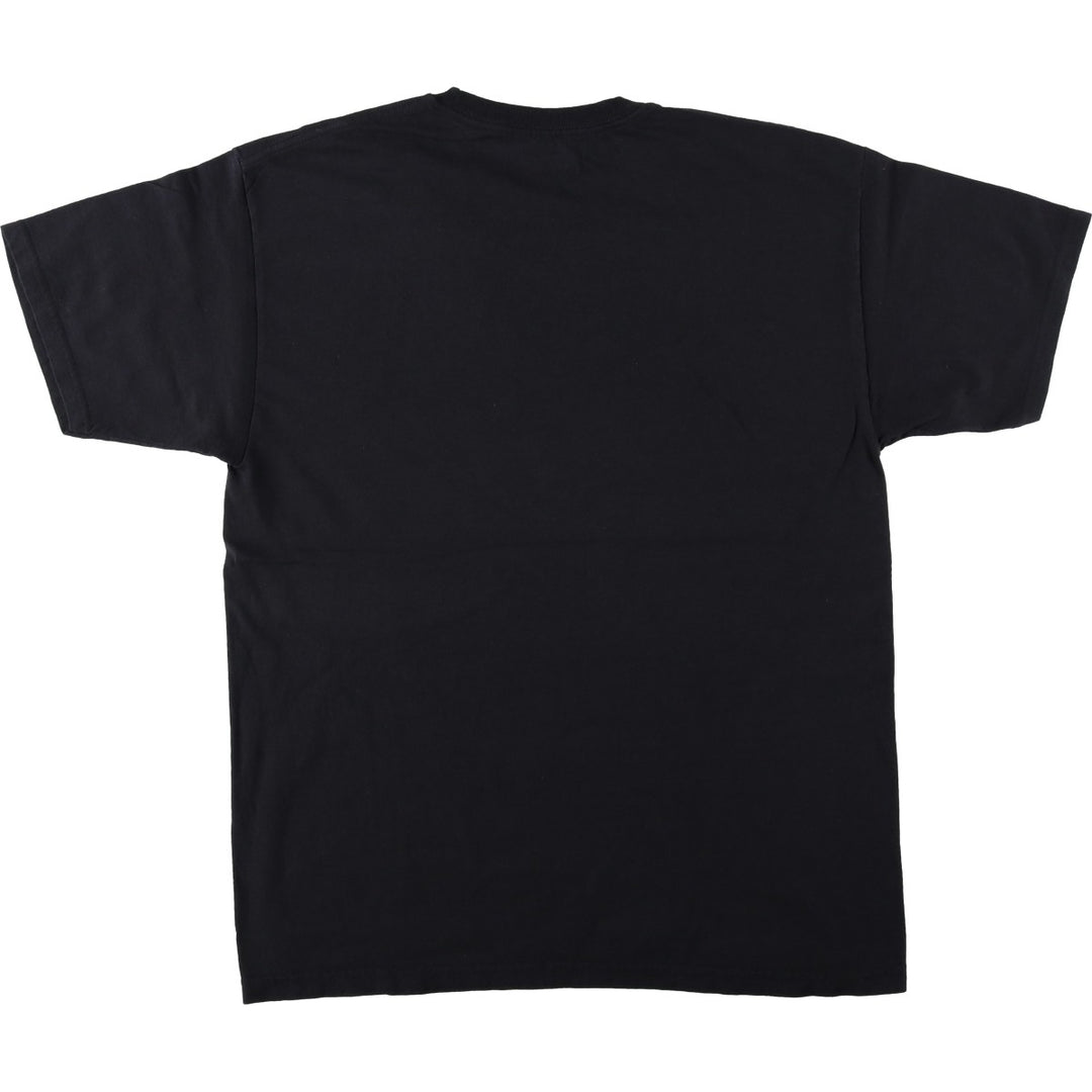 NIRVANA Nirvana Band T-shirt, Band T, Men's L size cotton black type Vintage Second Hand