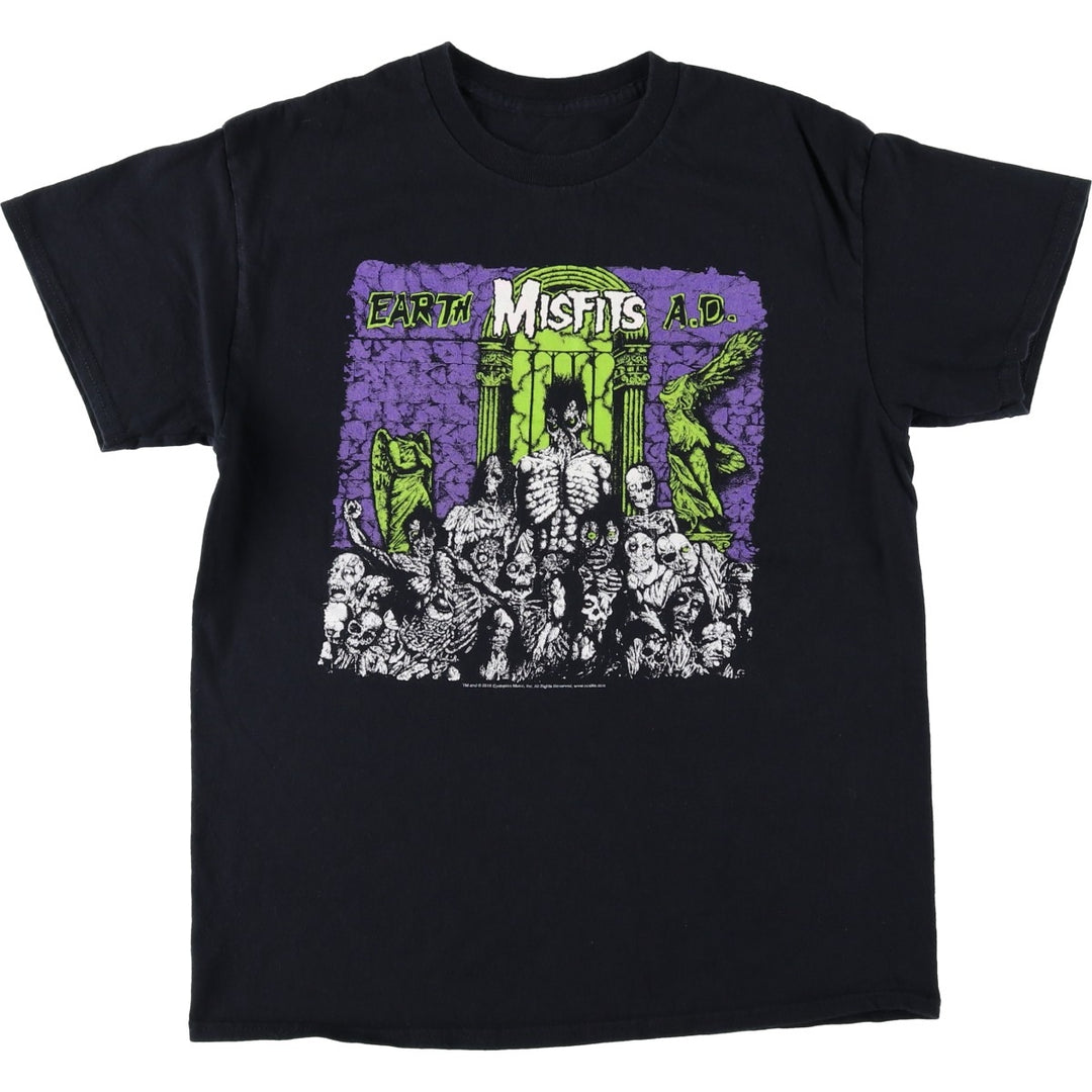 MISFITS Band T-shirt (Men's size S) unclear black type Vintage Second Hand