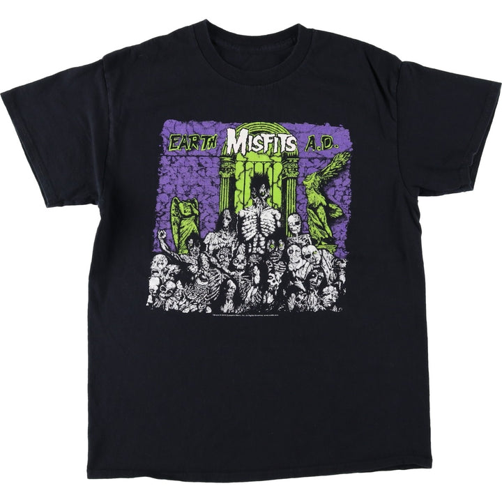 MISFITS Band T-shirt (Men's size S) unclear black type Vintage Second Hand