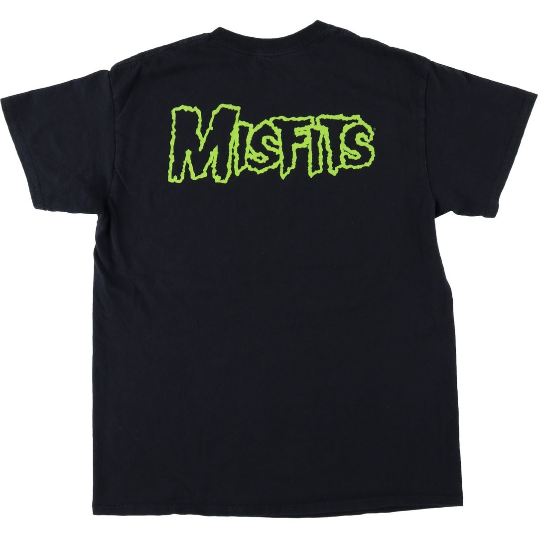 MISFITS Band T-shirt (Men's size S) unclear black type Vintage Second Hand