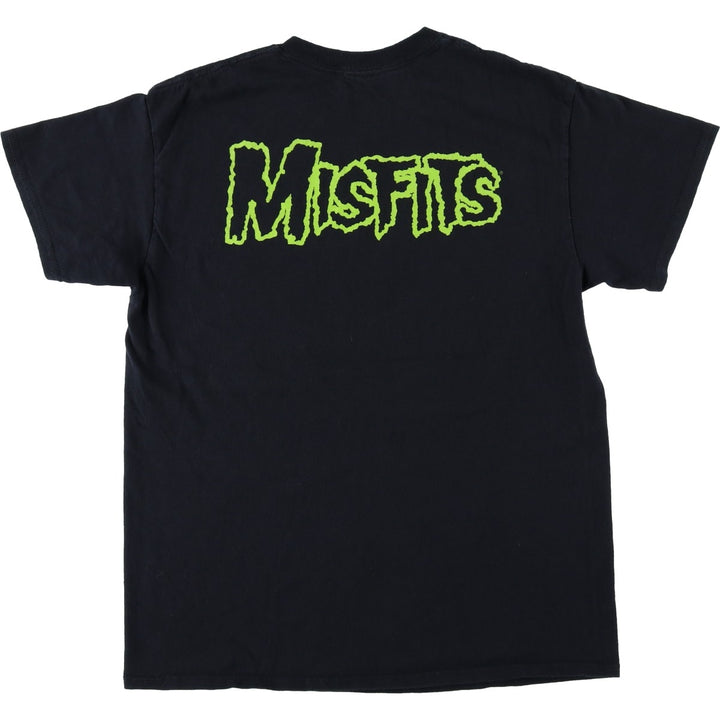 MISFITS Band T-shirt (Men's size S) unclear black type Vintage Second Hand