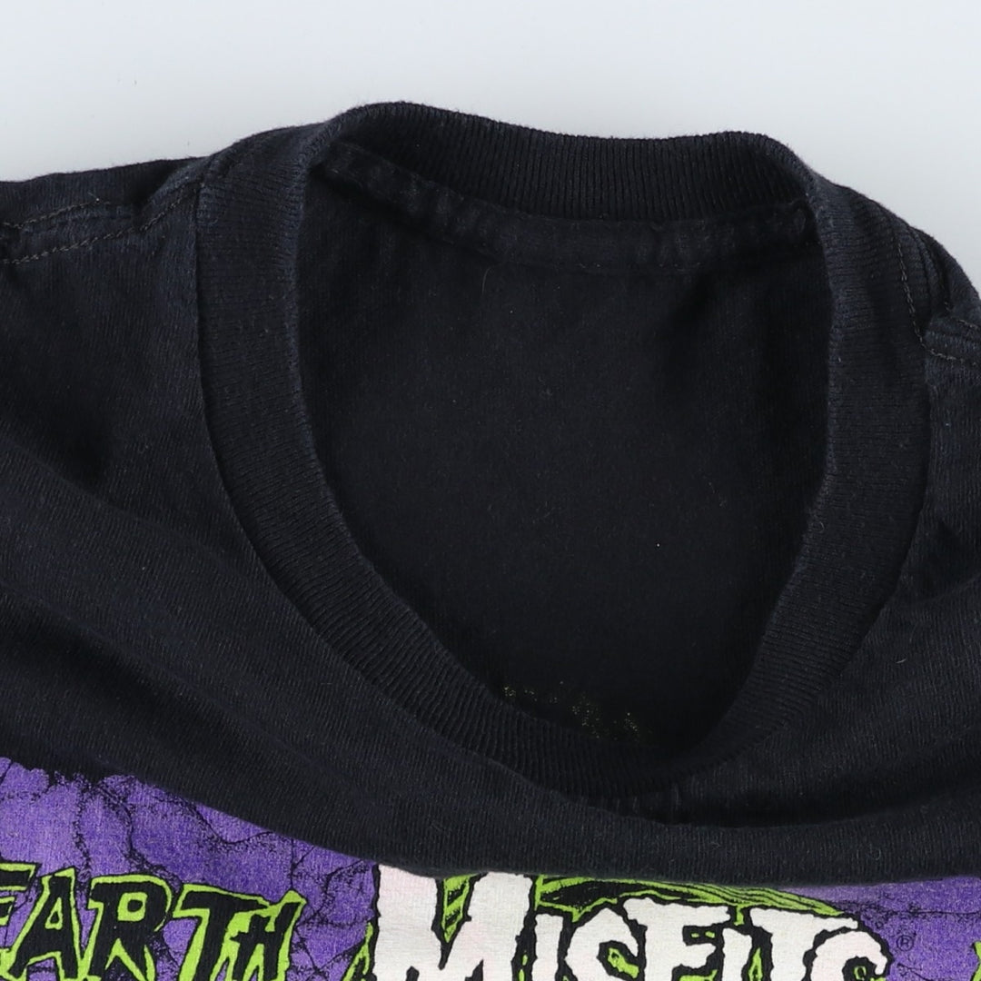 MISFITS Band T-shirt (Men's size S) unclear black type Vintage Second Hand