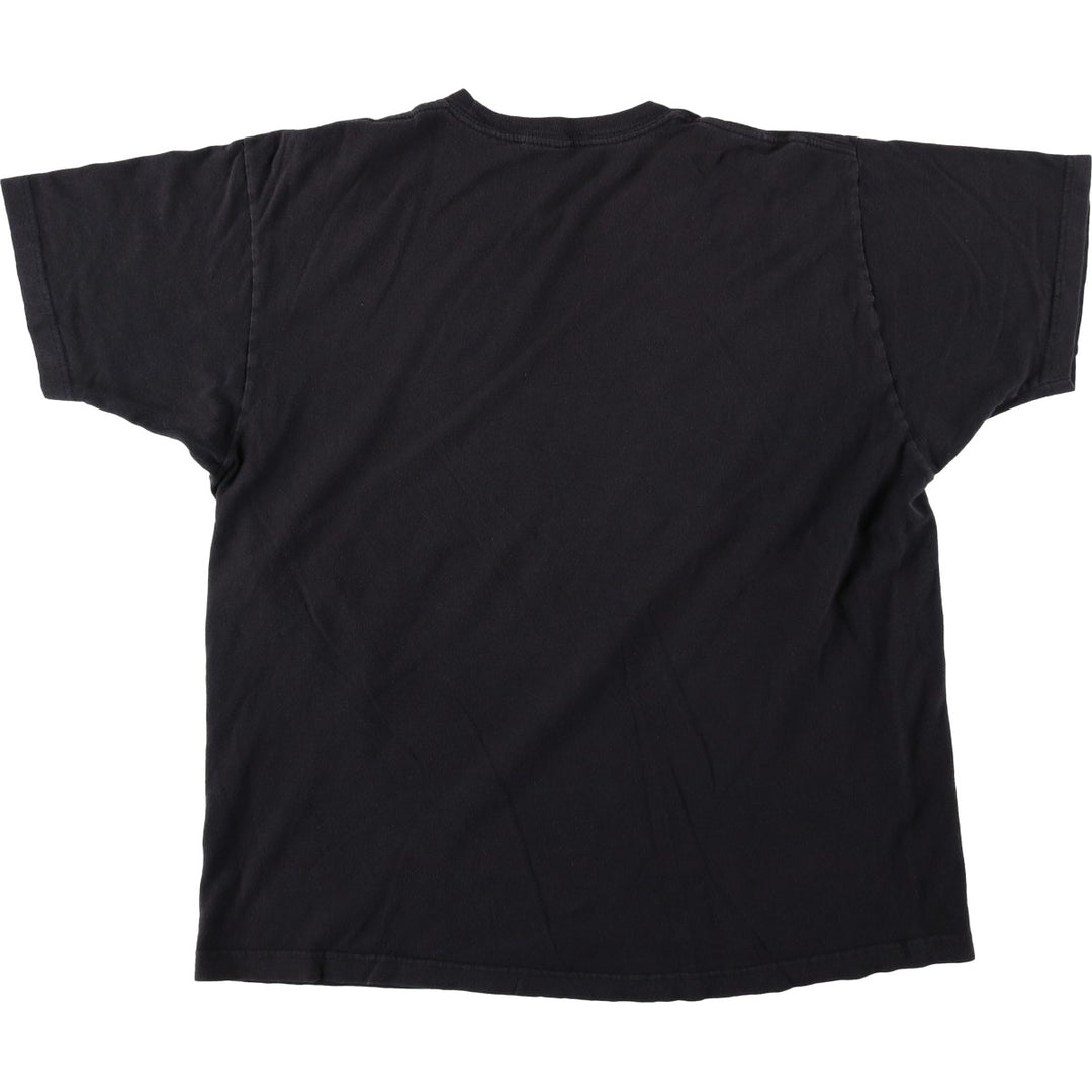 NIRVANA Nirvana Band T-shirt, Band T, Men's L size unclear black type Vintage Second Hand