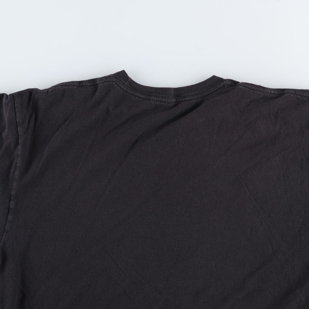 NIRVANA Nirvana Band T-shirt, Band T, Men's L size unclear black type Vintage Second Hand
