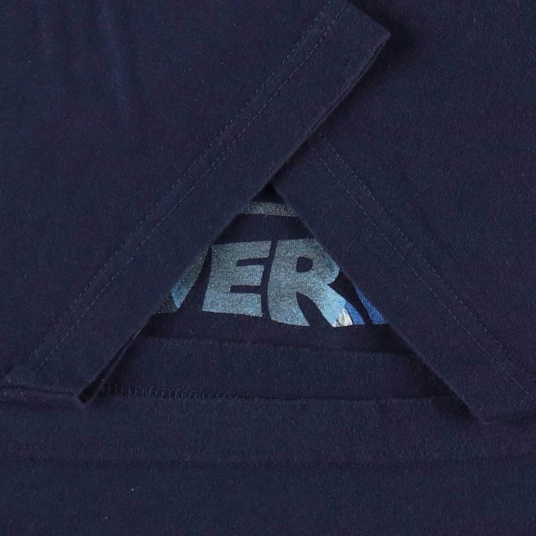 NIRVANA Nirvana Band T-shirt, Band T, Men's M size unclear navy blue type Vintage Second Hand