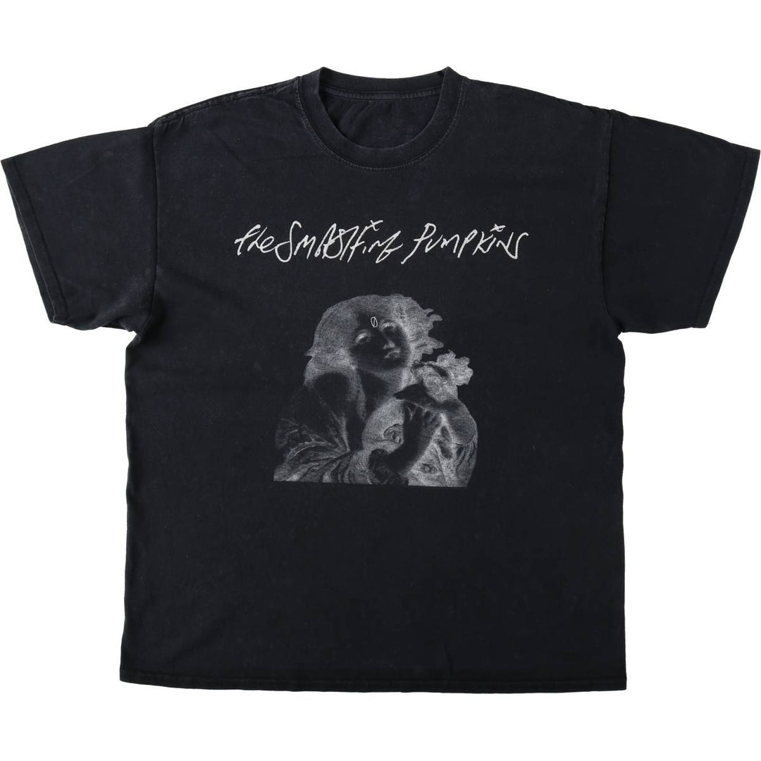 THE SMASHING PUMPKINS Smashing Pumpkins Band T-shirt Band T Men's M equivalent unclear black type Vintage Second Hand