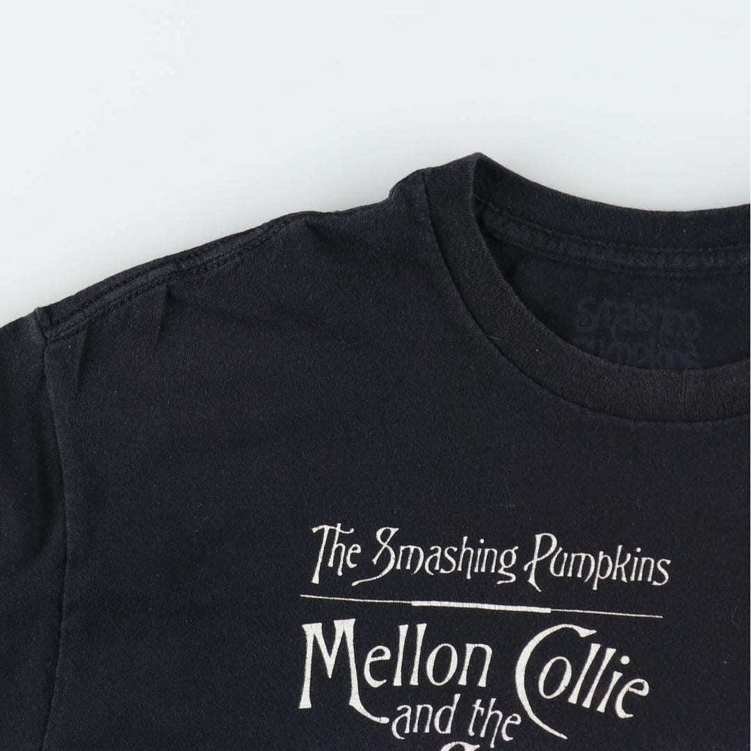 THE SMASHING PUMPKINS Smashing Pumpkins Band T-shirt Band T Men's L size unclear black type Vintage Second Hand