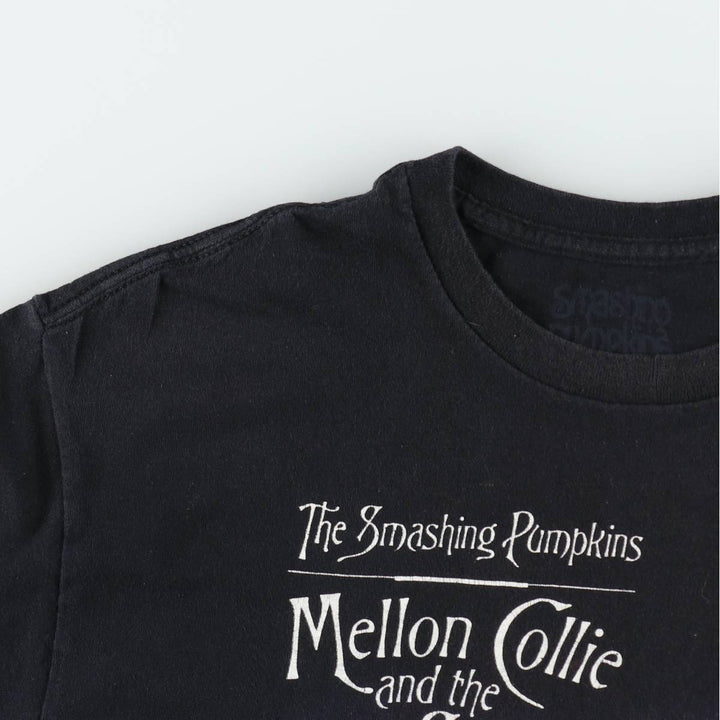 THE SMASHING PUMPKINS Smashing Pumpkins Band T-shirt Band T Men's L size unclear black type Vintage Second Hand