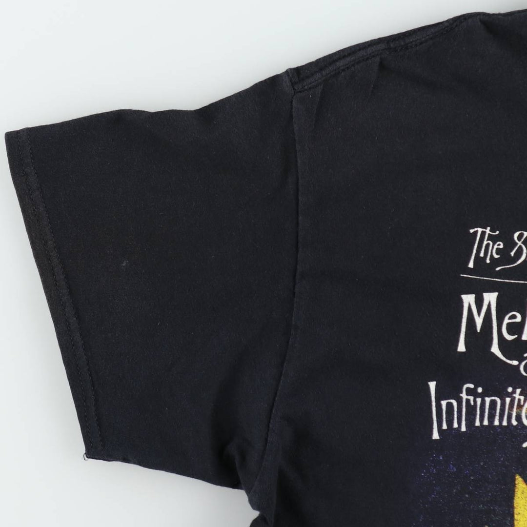 THE SMASHING PUMPKINS Smashing Pumpkins Band T-shirt Band T Men's L size unclear black type Vintage Second Hand