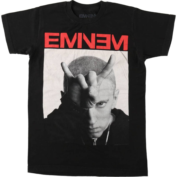 EMINEM Rap T-Shirt, Men's Size S (approx.), Hip Hop, R&B cotton black type Vintage Second Hand