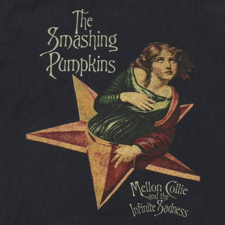 THE SMASHING PUMPKINS Smashing Pumpkins Band T-shirt Band T Men's XL equivalent cotton black type Vintage Second Hand
