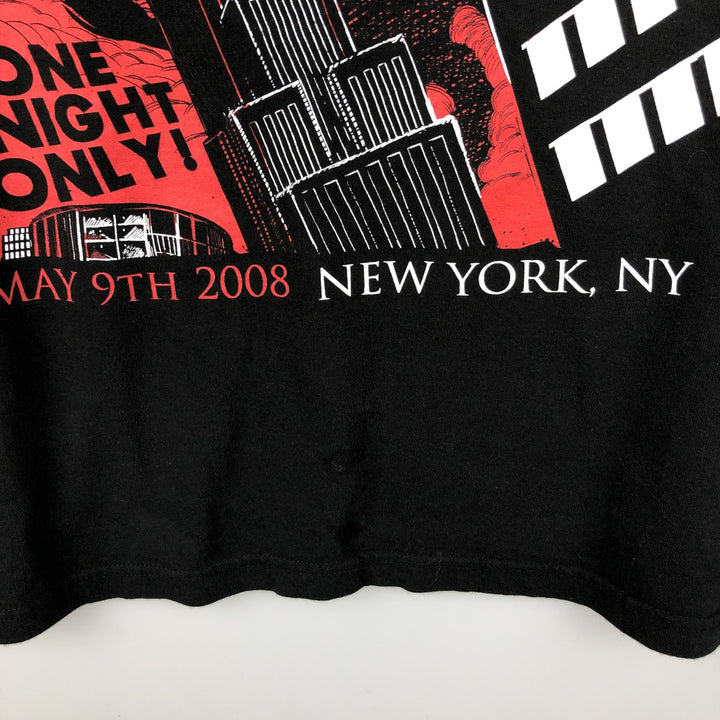 MY CHEMICAL ROMANCE Dragon Pattern Band T-Shirt (Men's XL equivalent) cotton black type Vintage Second Hand