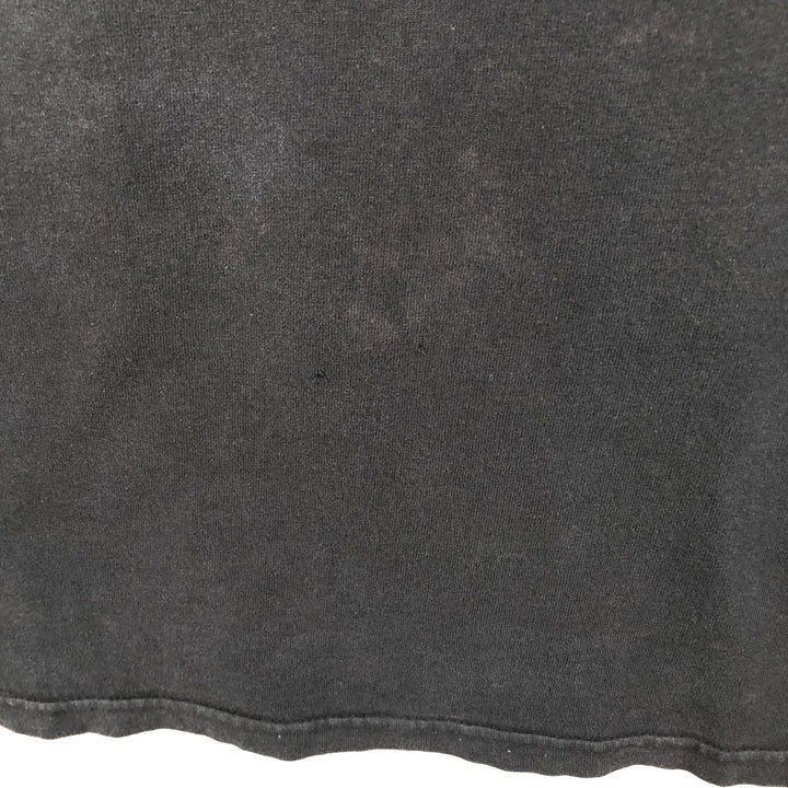 Hanes SLAYER Skull Pattern Band T-Shirt (Men's XL equivalent) cotton black type Vintage Second Hand