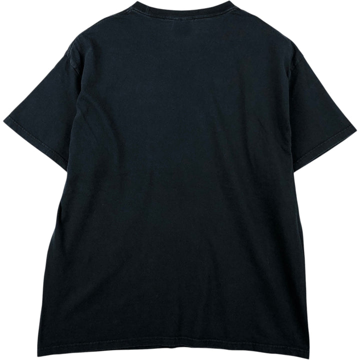 Hanes LED ZEPPELIN Band T-Shirt, Men's Size XL (approx.) cotton black type Vintage Second Hand