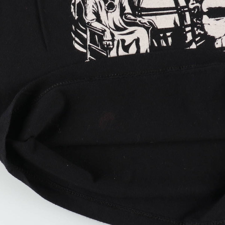 MY CHEMICAL ROMANCE Skull Pattern Band T-Shirt (Men's Size S) unclear black type Vintage Second Hand