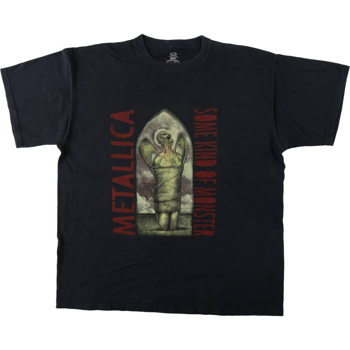 Fruit of the Loom Metallica Band T-Shirt (Men's XL equivalent) cotton black type Vintage Second Hand