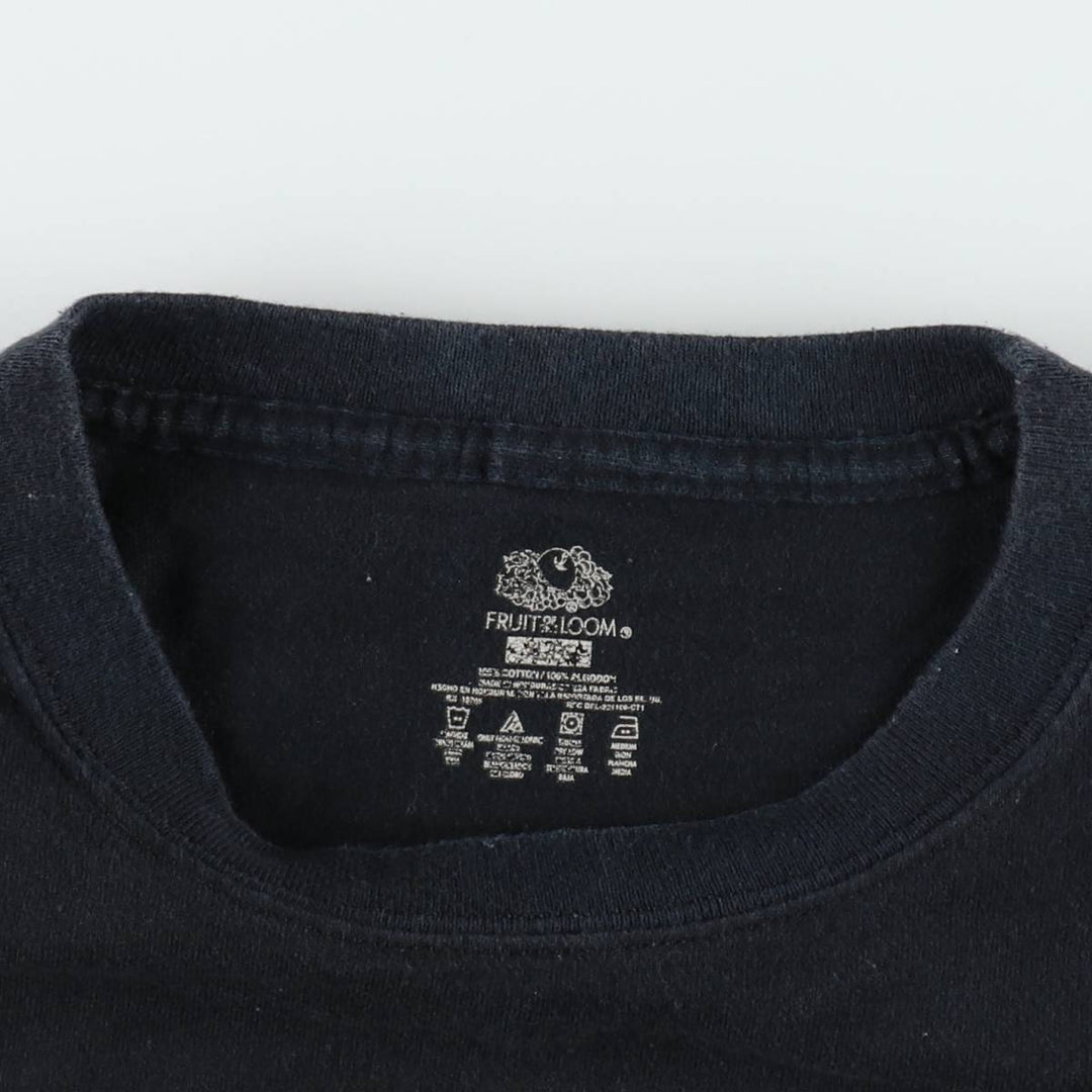 Fruit of the Loom Metallica Band T-Shirt (Men's XL equivalent) cotton black type Vintage Second Hand