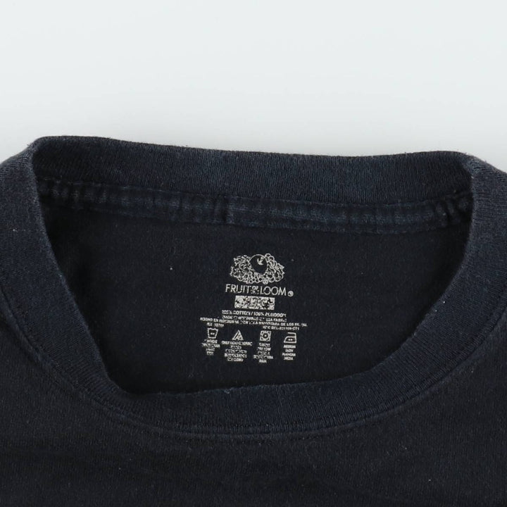 Fruit of the Loom Metallica Band T-Shirt (Men's XL equivalent) cotton black type Vintage Second Hand