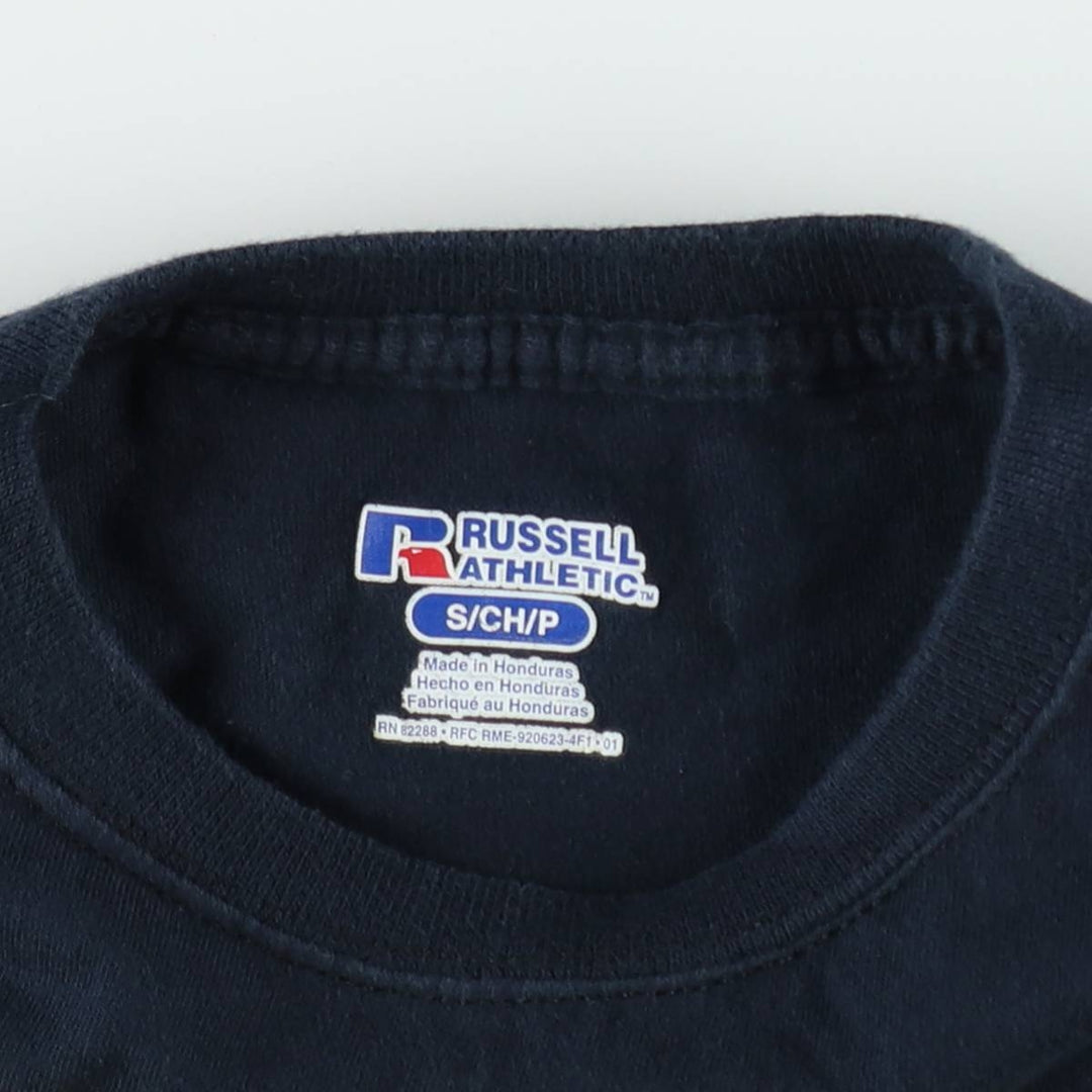 Russell Nirvana band t-shirt, men's size S (approx.) unclear navy blue type Vintage Second Hand