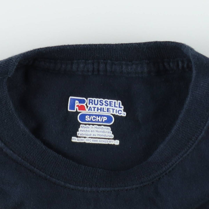Russell Nirvana band t-shirt, men's size S (approx.) unclear navy blue type Vintage Second Hand
