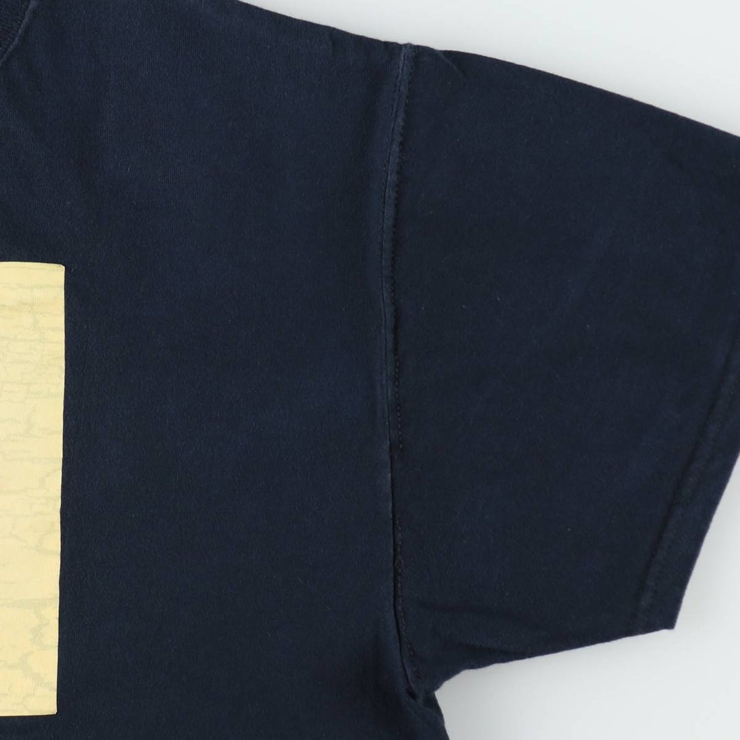 Russell Nirvana band t-shirt, men's size S (approx.) unclear navy blue type Vintage Second Hand