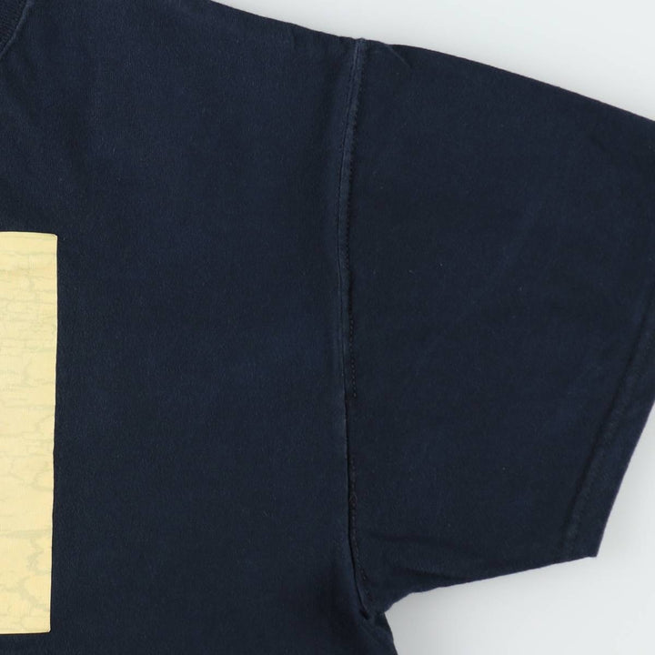 Russell Nirvana band t-shirt, men's size S (approx.) unclear navy blue type Vintage Second Hand