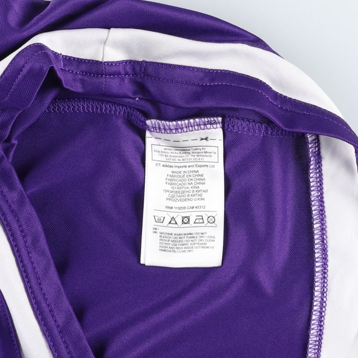 Adidas CLIMA COOL Soccer Uniform Game Shirt, Men's Size L (approx.) polyester purple type Vintage Second Hand