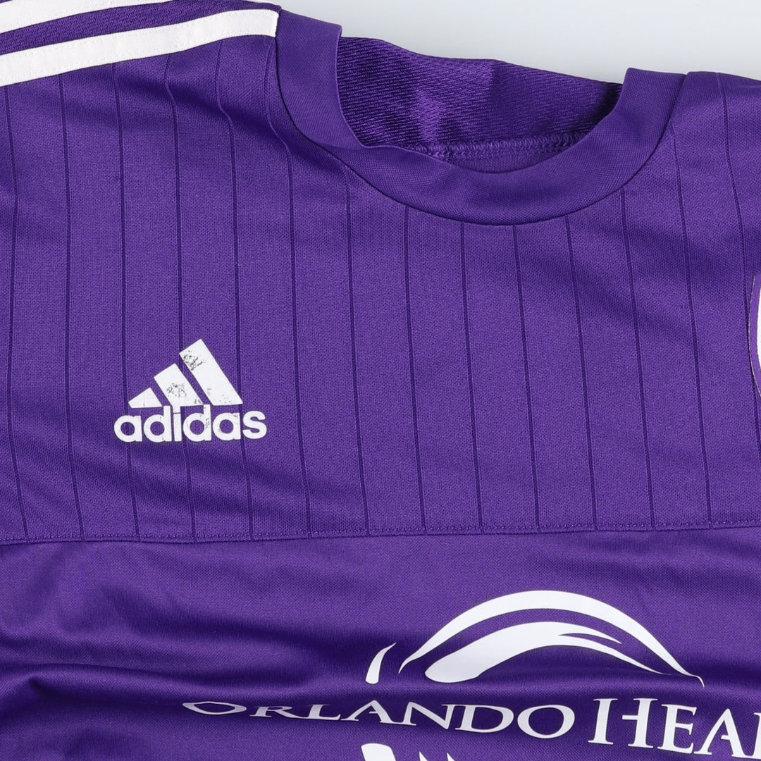 Adidas CLIMA COOL Soccer Uniform Game Shirt, Men's Size L (approx.) polyester purple type Vintage Second Hand