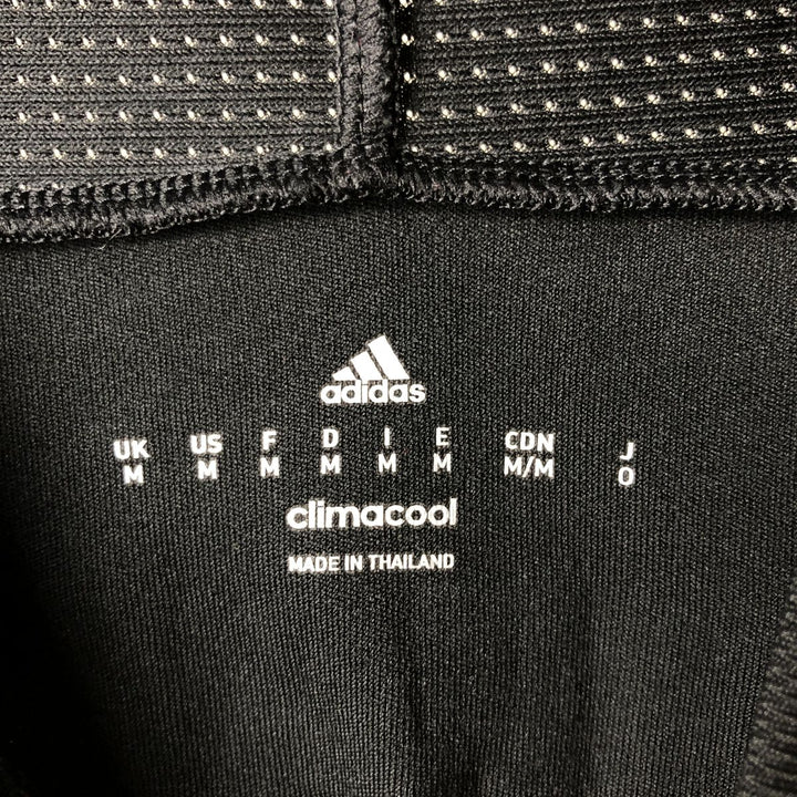 Adidas CLIMA COOL V-neck Soccer Uniform Game Shirt, Men's Size M polyester black type Vintage Second Hand