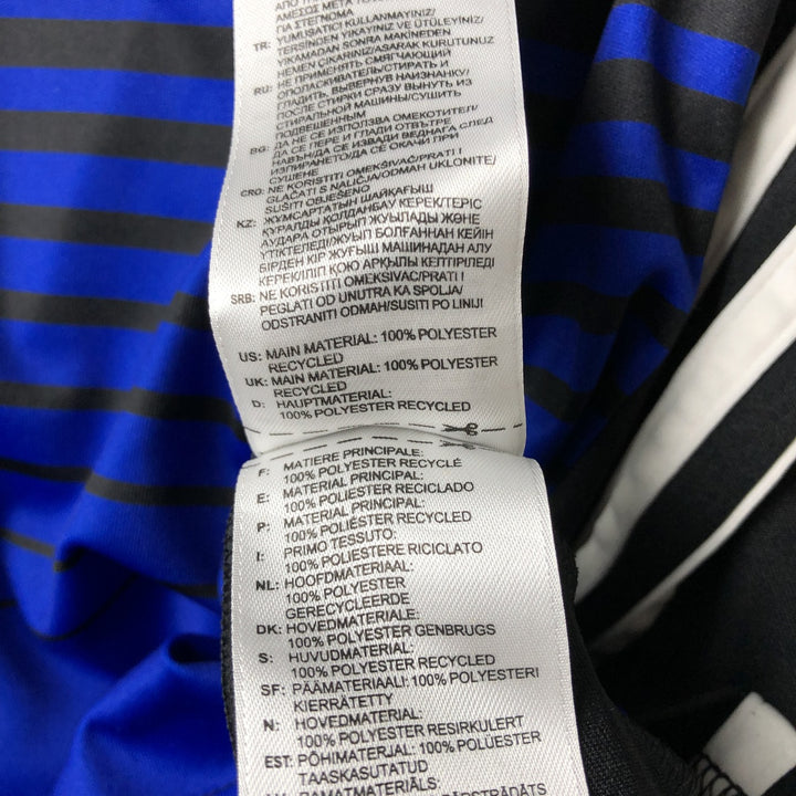 Adidas CLIMA COOL V-neck Soccer Uniform Game Shirt, Men's Size M polyester black type Vintage Second Hand