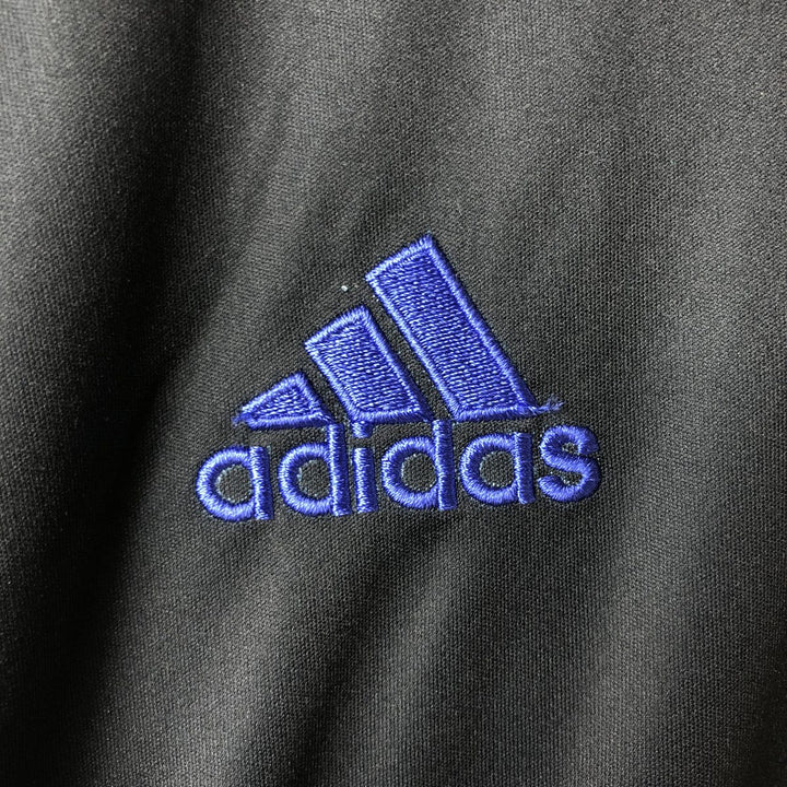 Adidas CLIMA COOL V-neck Soccer Uniform Game Shirt, Men's Size M polyester black type Vintage Second Hand