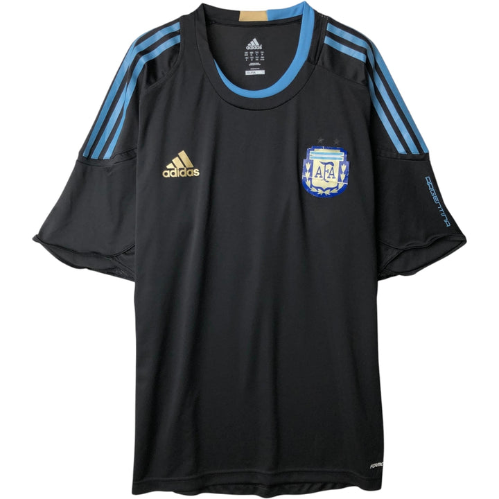 Adidas CLIMA COOL FORMOTION Argentina National Soccer Team Game Shirt (Men's XL equivalent) polyester black type Vintage Second Hand