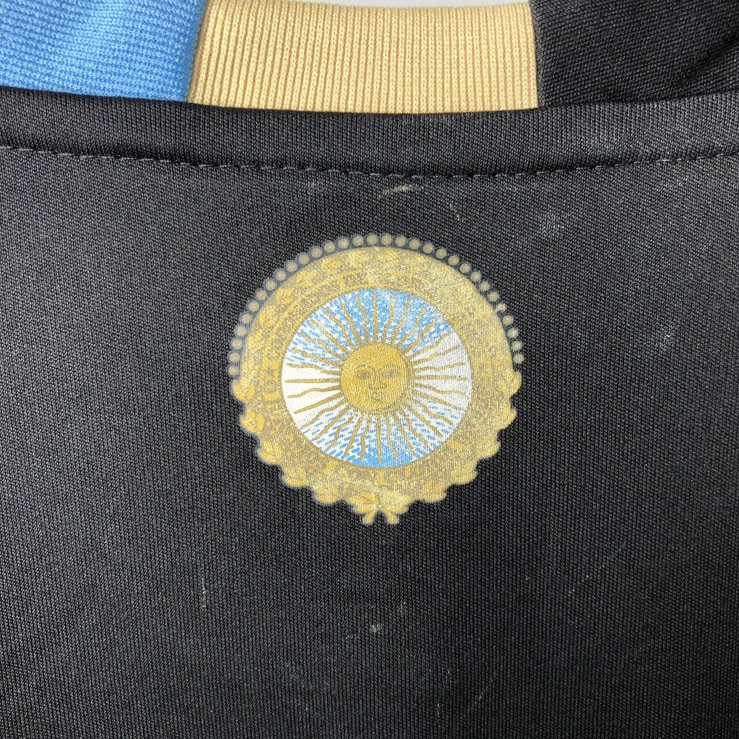 Adidas CLIMA COOL FORMOTION Argentina National Soccer Team Game Shirt (Men's XL equivalent) polyester black type Vintage Second Hand