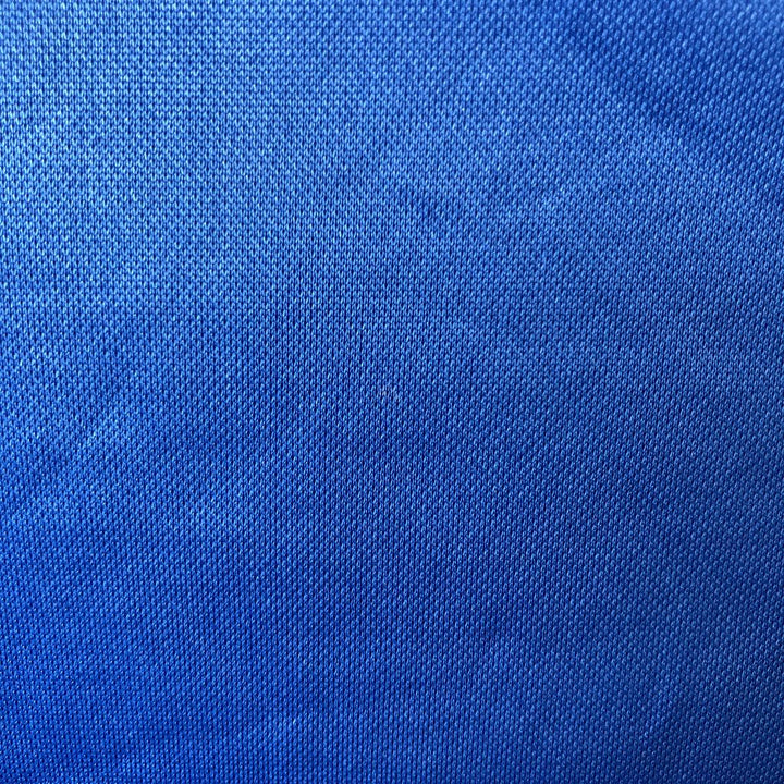 Adidas CLIMA COOL adizero V-neck soccer uniform game shirt, men's size M. polyester blue type Vintage Second Hand
