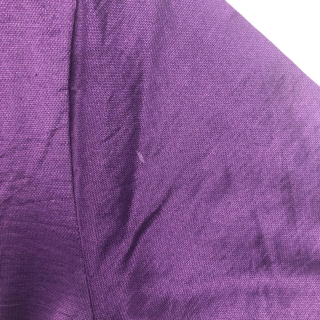 90'S Umbro Mock Neck Soccer Uniform Game Shirt, Made in USA, Men's Size M (Equivalent), Vintage polyester purple type Vintage Second Hand