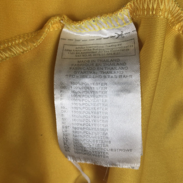 Adidas Premier League Chelsea FC soccer jersey game shirt, men's size S (approx.) polyester yellow type Vintage Second Hand