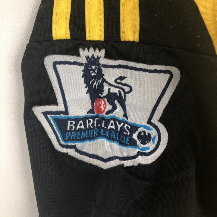 Adidas Premier League Chelsea FC soccer jersey game shirt, men's size S (approx.) polyester yellow type Vintage Second Hand