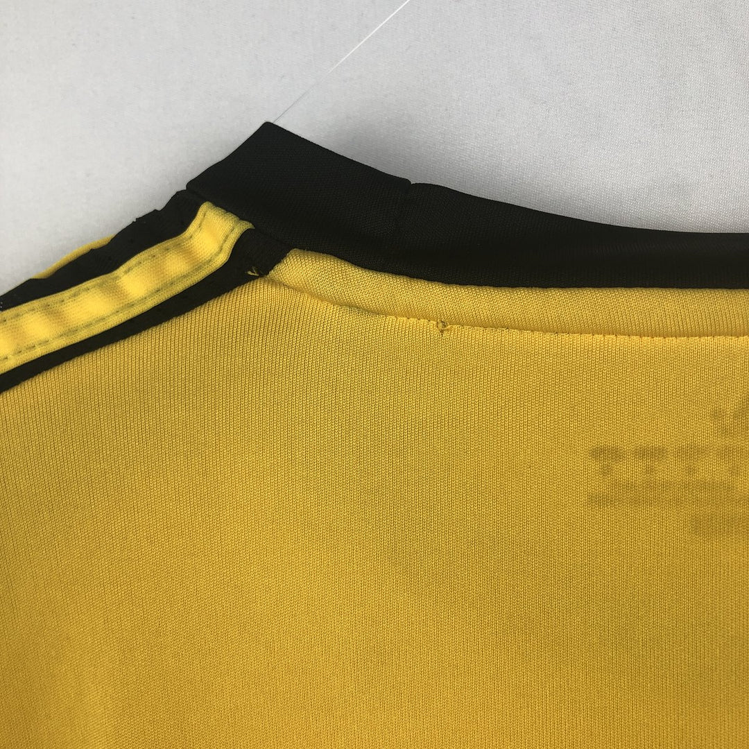 Adidas Premier League Chelsea FC soccer jersey game shirt, men's size S (approx.) polyester yellow type Vintage Second Hand