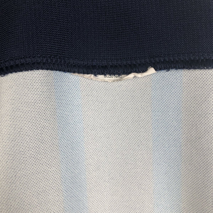 Nike DRI-FIT France National Team Border Pattern Soccer Jersey Game Shirt Men's Size M unclear navy blue type Vintage Second Hand