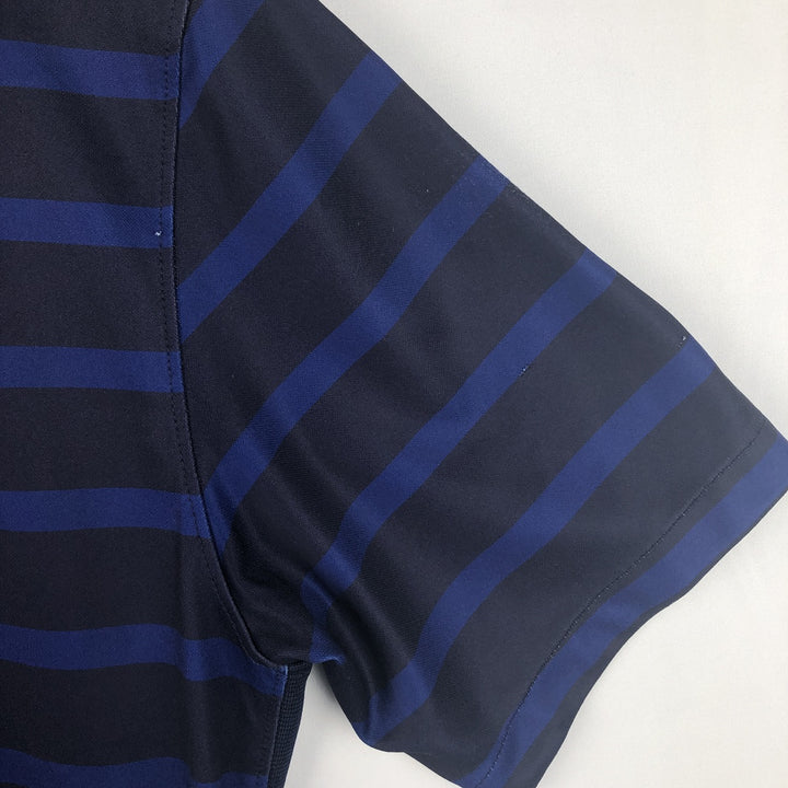 Nike DRI-FIT France National Team Border Pattern Soccer Jersey Game Shirt Men's Size M unclear navy blue type Vintage Second Hand