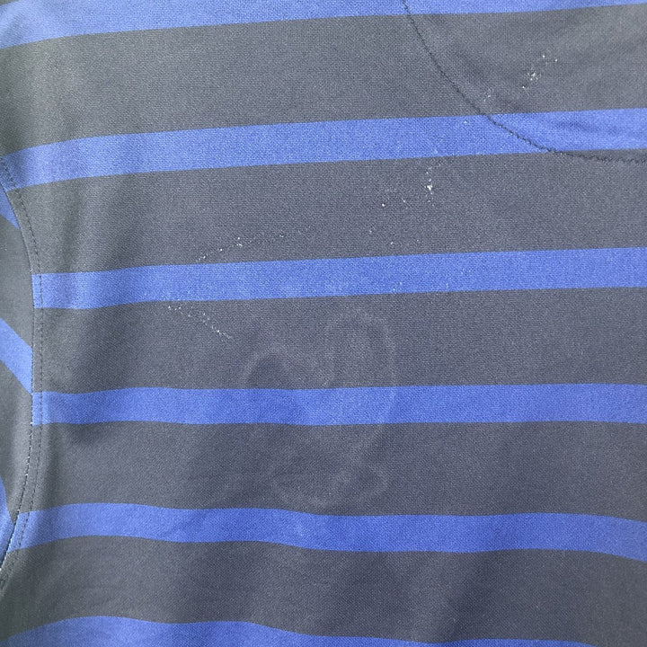 Nike DRI-FIT France National Team Border Pattern Soccer Jersey Game Shirt Men's Size M unclear navy blue type Vintage Second Hand