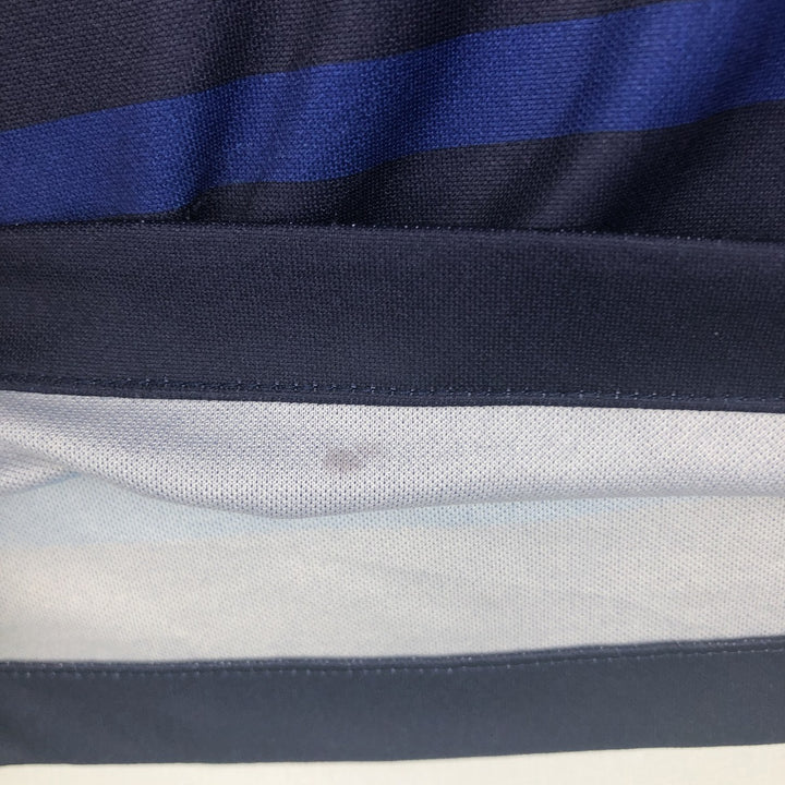 Nike DRI-FIT France National Team Border Pattern Soccer Jersey Game Shirt Men's Size M unclear navy blue type Vintage Second Hand