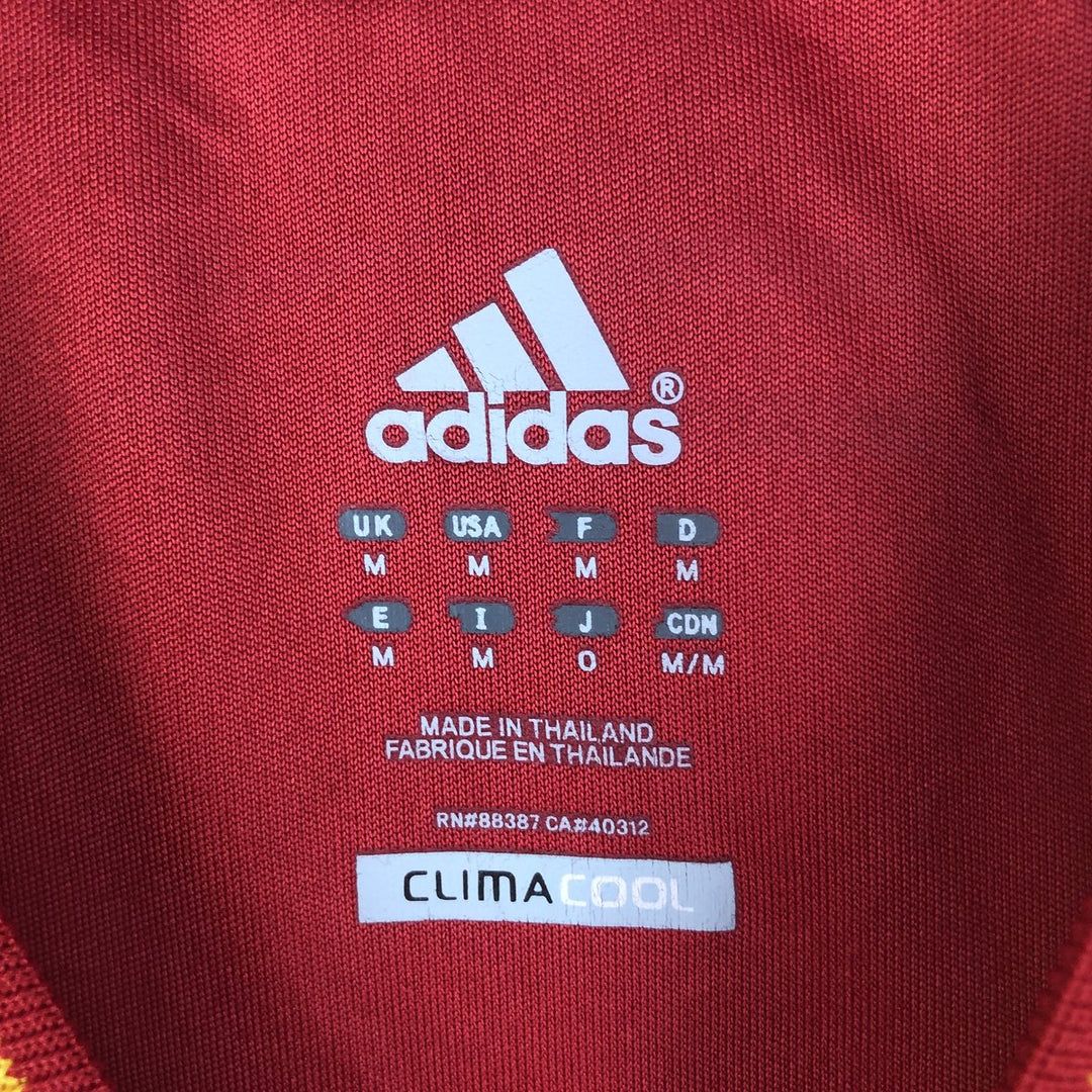 Adidas CLIMA COOL Spain National Team Soccer Jersey Game Shirt (Men's Size M) polyester burgundy type Vintage Second Hand